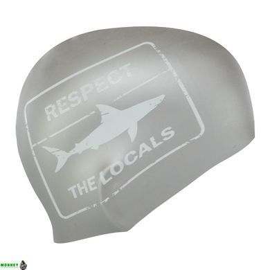 Шапочка для плавання MadWave RESPECT reversible M055024 Чорно-білий