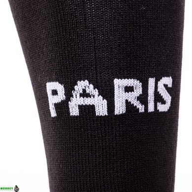 Гетры детские с символикой футбольного клуба SPOINT PSG AWAY 2022 ETM2203-PSG3 (размер 32-39, черный)