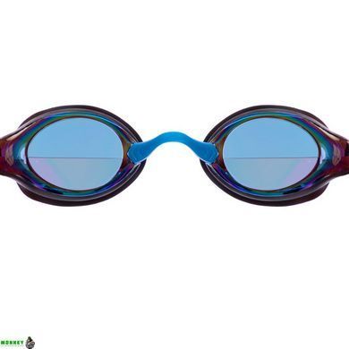 Очки для плавания стартовые MadWave Record breaker rainbow II M045403 Черный