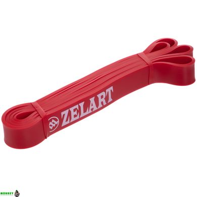 Резинка петля для подтягиваний Zelart FI-941-5 POWER BANDS красный