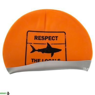 Шапочка для плавання MadWave RESPECT reversible M055024 Чорно-білий