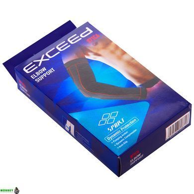 Нарукавник спортивний компресійний EXCEED 871CA L 1шт чорний-сірий