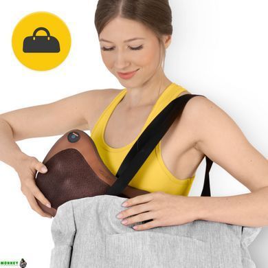 Подушка-массажер 4FIZJO Shiatsu Pro+ Brown (P-5907739319166)