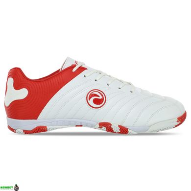 Взуття для футзалу чоловіче PRIMA 20402-3 розмір 41-46 білий-червоний