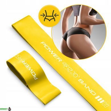 Резинка для фітнесу 4FIZJO Mini Power Band 0.8 мм 5-10 кг Yellow (P-5907222931608)