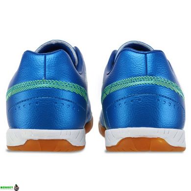 Взуття для футзалу чоловіче OWAXX 211001-1 розмір 41-45 синій-салатовий
