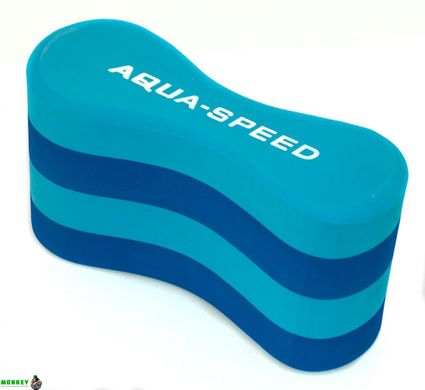 Колобашка для плавания Aqua Speed ​​4 LAYERS PULLBUOY 5640 синий Уни 23,5x8,5x13cм арт 160