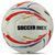 Мяч футбольный SOCCERMAX FB-8070 Белый-красный №5 PU