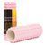 Масажний ролик Cornix EVA 33 x 14 см (валик, роллер) XR-0326 Light Pink