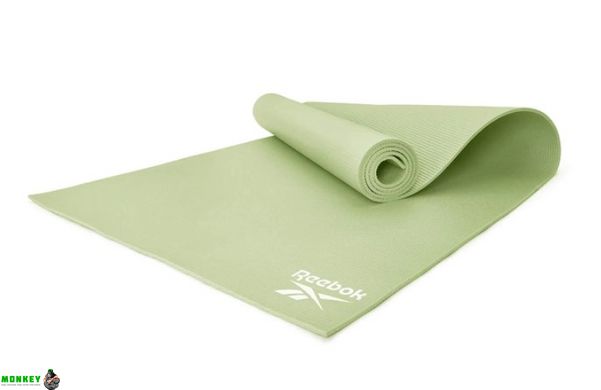Коврик для йоги Reebok Yoga Mat зеленый Уни 173 х 61 х 0,4 см