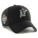 Кепка MVP 47 Brand MIAMI MARLINS чорний, сірий Уні OSFA