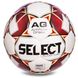 Мяч футбольный №5 SELECT FLASH TURF IMS (FPUS 1500, белый-красный)