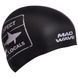 Шапочка для плавання MadWave RESPECT reversible M055024 Чорно-білий