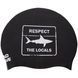 Шапочка для плавання MadWave RESPECT reversible M055024 Чорно-білий