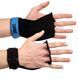 Накладки атлетические Грипад для WorkOut с напульсником TAPOUT SB168600 Черный S-M размер черный