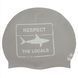 Шапочка для плавання MadWave RESPECT reversible M055024 Чорно-білий