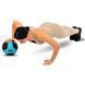 Мяч медицинский медбол Medicine Ball LiveUpLP8112-4 4 кг черный-синий