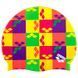 Шапочка для плавання ARENA PRINT 2CAP AR-1E368-46 чорний