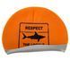 Шапочка для плавання MadWave RESPECT reversible M055024 Чорно-білий