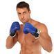Снарядные перчатки кожаные BOXER 2014 Синий-черный L размер L