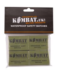 Спички водозащитные KOMBAT UK Waterproof matches 4 уп