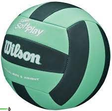 М'яч волейбольний Wilson SUPER SOFT PLAY green/forest green