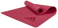 Коврик для йоги Adidas Premium Yoga Mat красный Уни 176 х 61 х 0,5 см