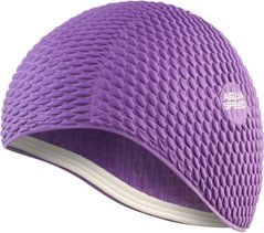 Шапка для плавания Aqua Speed ​​BOMBASTIC 104-9 фиолетовый Жен OSFM