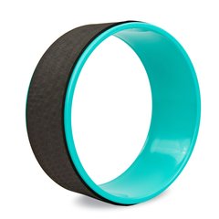 Колесо-кольцо для йоги SP-Sport FI-8374 Fit Wheel Yoga (EVA, PP, р-р 33х13см, черный-бирюзовый)