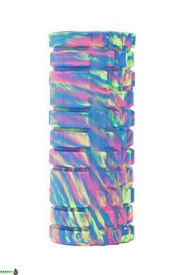 Масажний ролик Cornix EVA Marble Design 33 x 14 см (валик, роллер) XR-0107