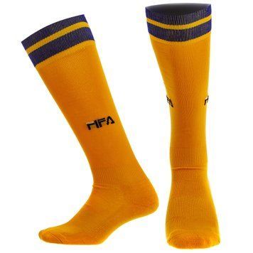 Гетри футбольні юніорські Zelart FIFA CO-5609 Помаранчевий розмір 32-39