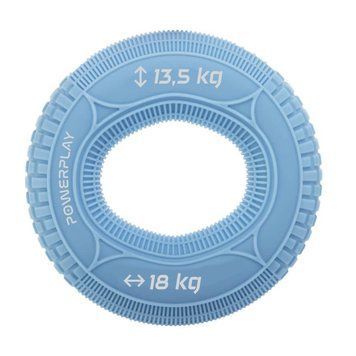 Эспандер кистевой силиконовый PowerPlay PP-4330 Hand Grip Loops Light 13.5-18 кг. Голубой