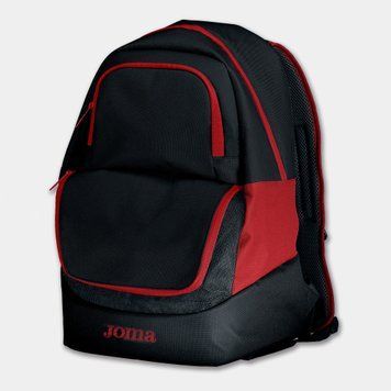Рюкзак спортивный Joma DIAMOND II черно-красный Уни 47х32х32см