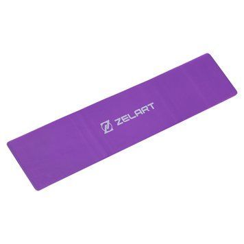 Резинка для фитнеса LOOP BANDS Zelart FI-6668-3 фиолетовый