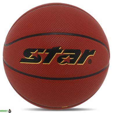 М'яч баскетбольний PU №7 STAR CHAMP GRIP BB4277C Помаранчевий (PU, бутіл,)