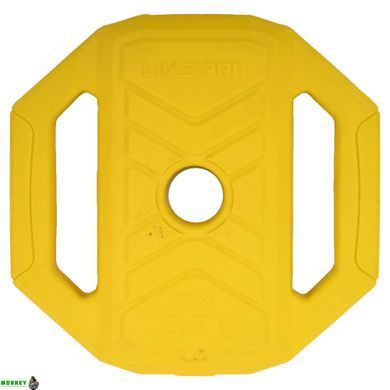 Штанга для фітнесу (фітнес памп) LiveUp LP8035-20 довжина-1,4м 28мм 20кг різнокольоровий
