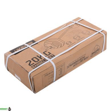 Штанга для фітнесу (фітнес памп) LiveUp LP8035-20 довжина-1,4м 28мм 20кг різнокольоровий