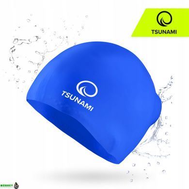 Шапочка для плавания TSUNAMI Standard Blue (P-5905973401852)