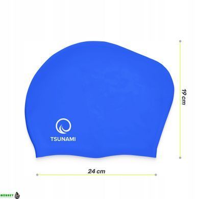 Шапочка для плавания TSUNAMI Standard Blue (P-5905973401852)