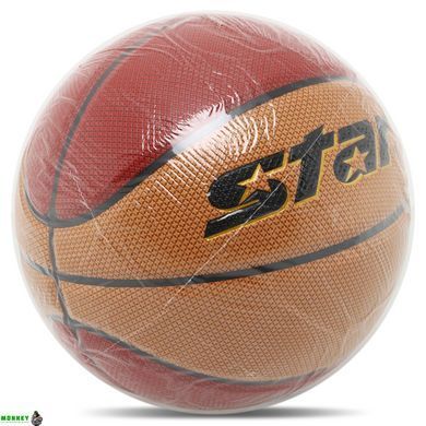 М'яч баскетбольний PU №7 STAR CHAMP GRIP BB4277C Помаранчевий (PU, бутіл,)