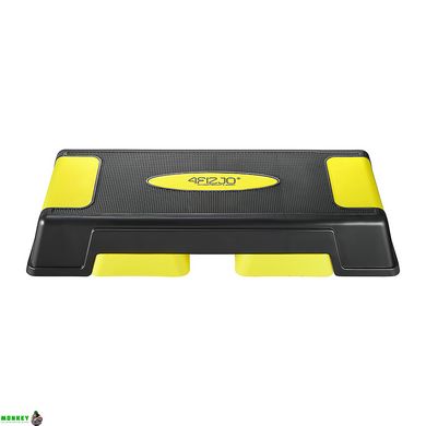Степ-платформа 3-ступінчаста 4FIZJO PRO 4FJ0225 Black/Yellow
