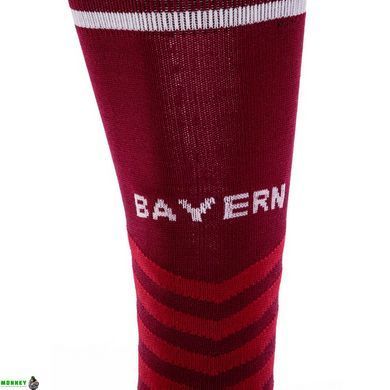 Гетры детские с символикой футбольного клуба SPOINT BAYERN MUNICH HOME 2022 ETM2204-BM1 (размер 32-39, красный)