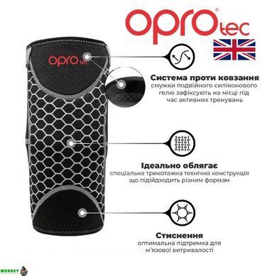 Наколінник спортивний OPROtec Knee Support with Closed Patella TEC5730-XL XL Чорний
