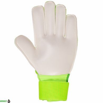 Перчатки вратарские с защитными вставками на пальцы Flyden SP-Sport FB-911 Синий 8 (PVC, р-р 8-10,)