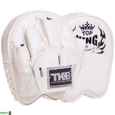 Лапа Вигнута для боксу та єдиноборств TOP KING Professional TKFMP Чорний 2шт