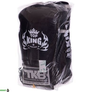 Рукавички шкіряні боксерські TOP KING Ultimate TKBGUV Чорний 14 унції