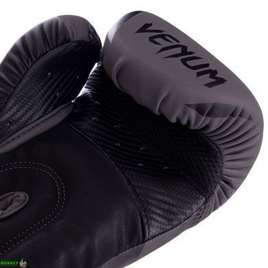 Перчатки боксерские кожаные VENUM IMPACT VN03284-114 16 унций черный