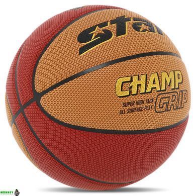 М'яч баскетбольний PU №7 STAR CHAMP GRIP BB4277C Помаранчевий (PU, бутіл,)
