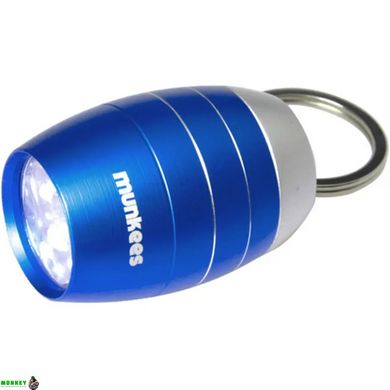 Munkees 1082 брелок ліхтарик Cask shape 6-LED Light dark blue