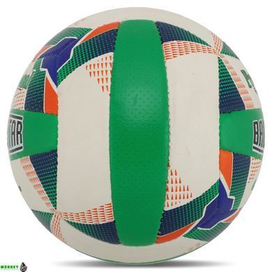 Мяч волейбольный BALLONSTAR VB-8855 №5 PU белый-зеленый-синий
